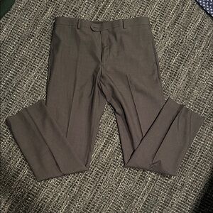 Men's Dark Grey Dress Pants extra slim